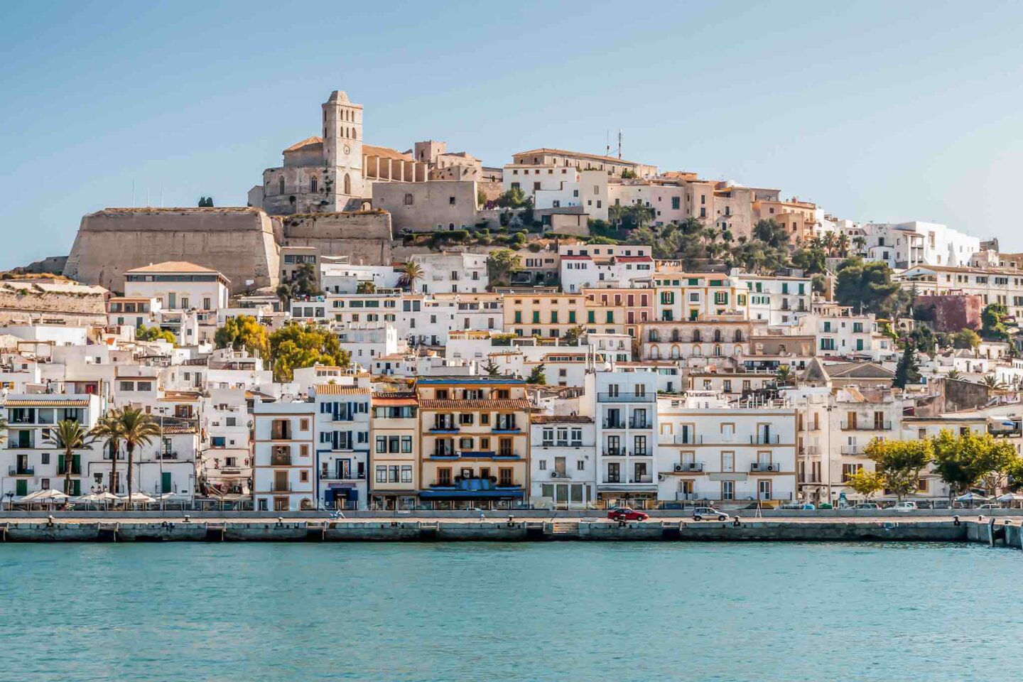 Eivissa - the capital of Ibiza, Spain