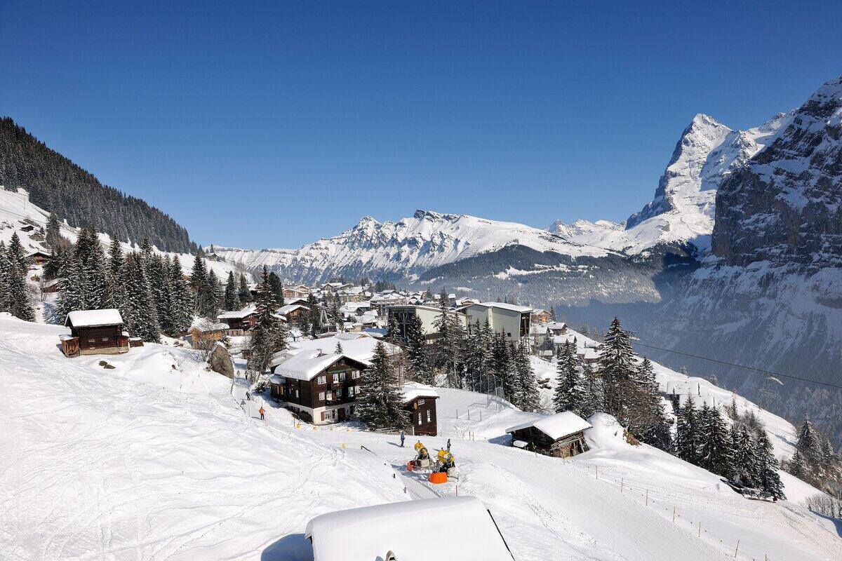 Murren Skiing