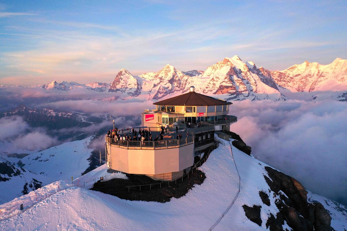 Piz Gloria Sunset