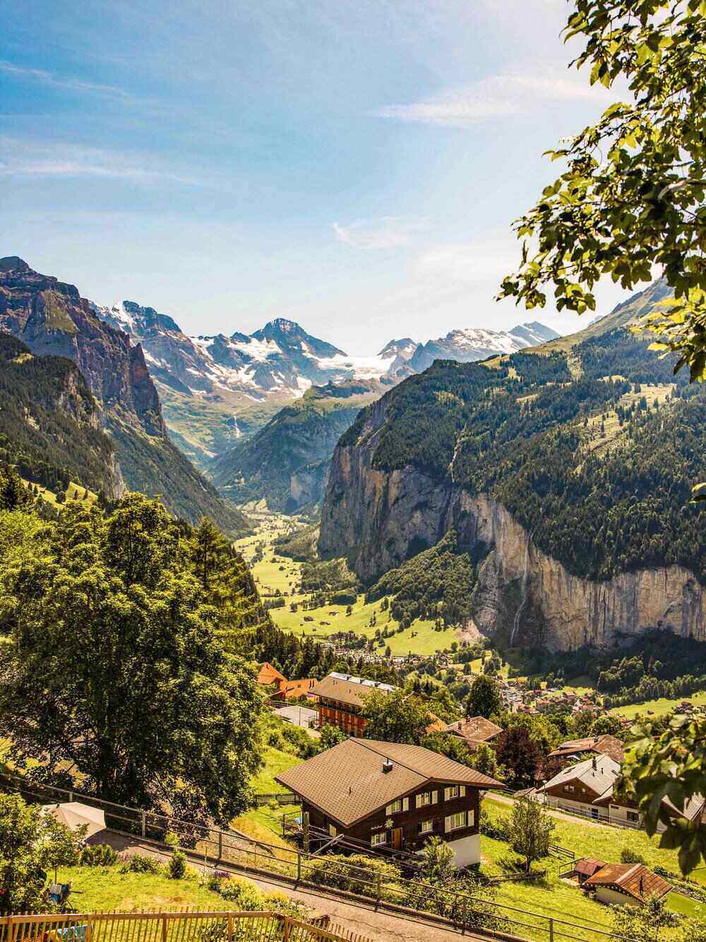 View of Lauterbrunnen