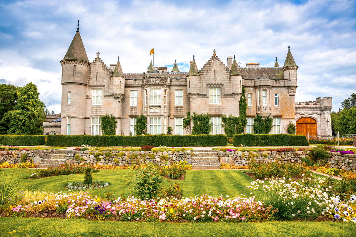 Balmoral Castle in scotland United Kingdom