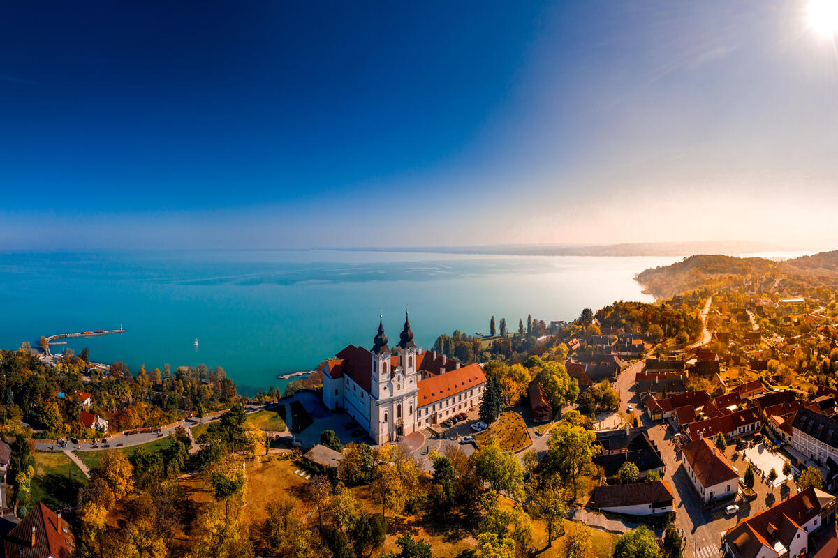 Lake Balaton in Hungary