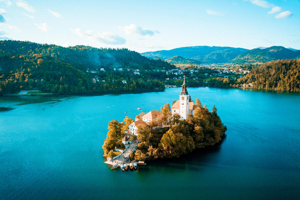 Lake Bled in Slovenia