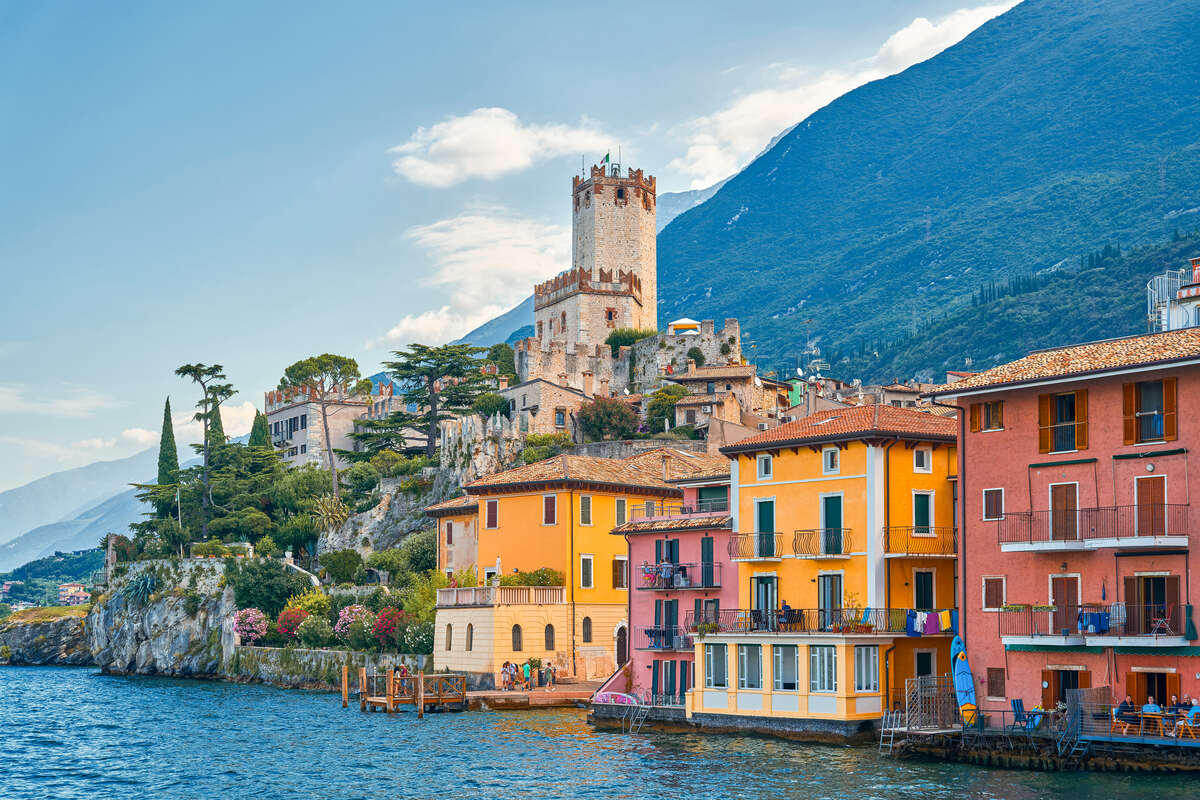 Lake Garda in Italy