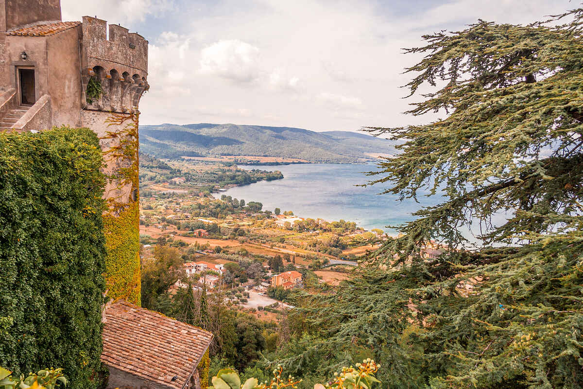 Orsini-Odescalchi Castle in Bracciano Italy