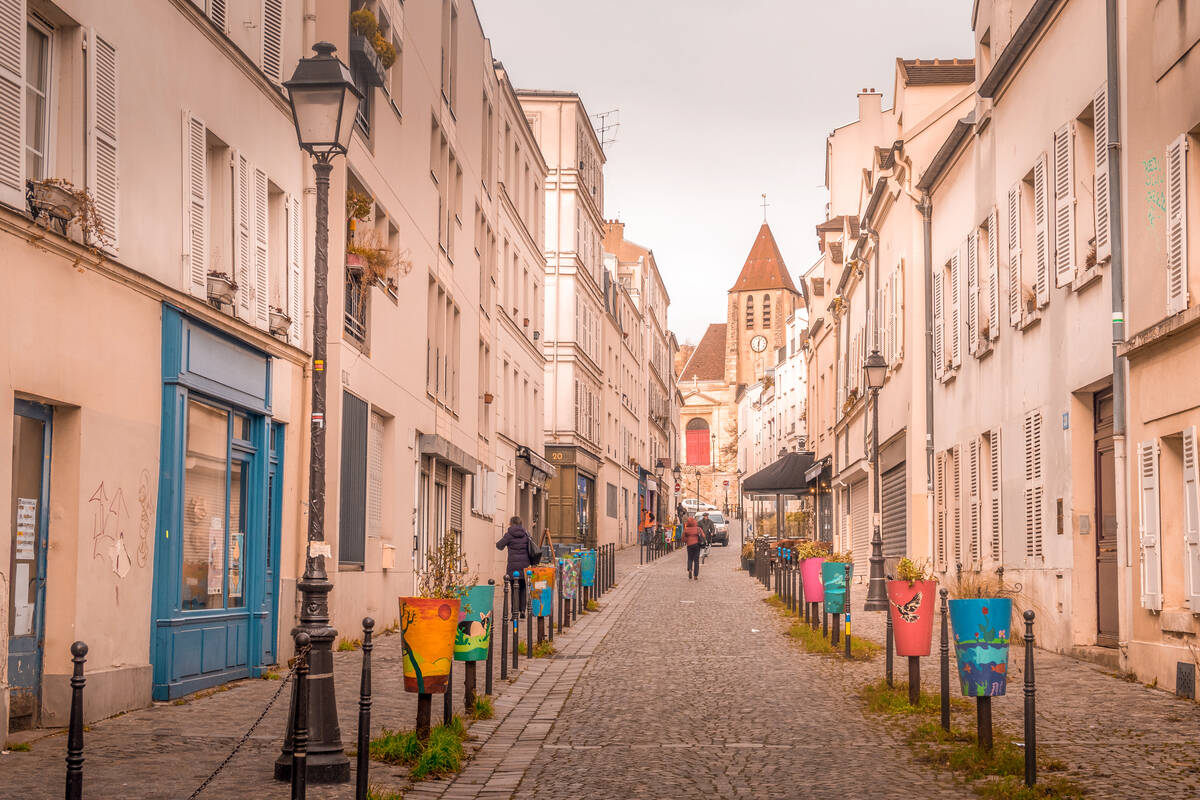 Charonne in Paris France