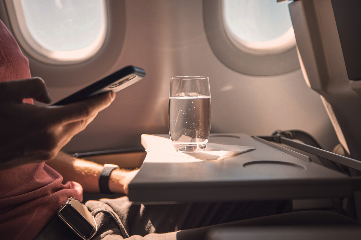 Hydration on flight