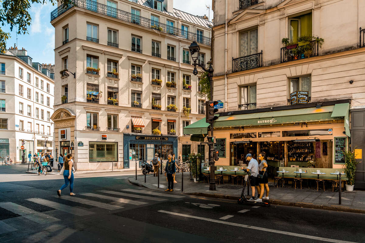 Le Marais in France