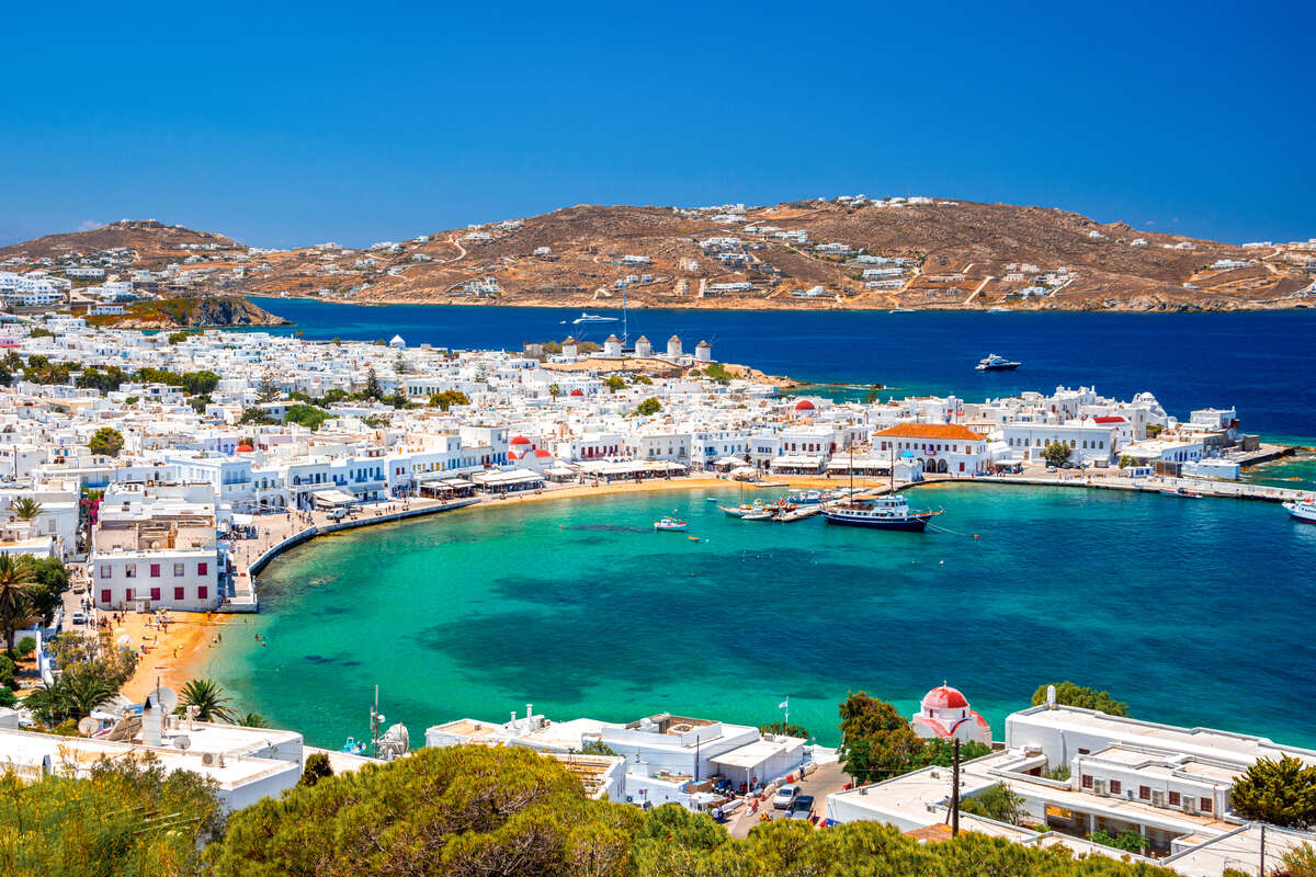 Mykonos in Greece