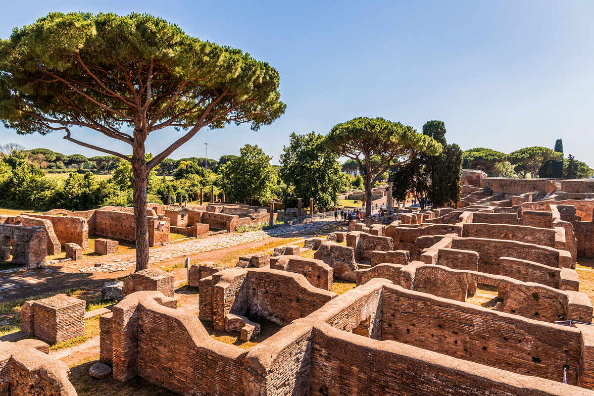 Ostia Antica in Italy