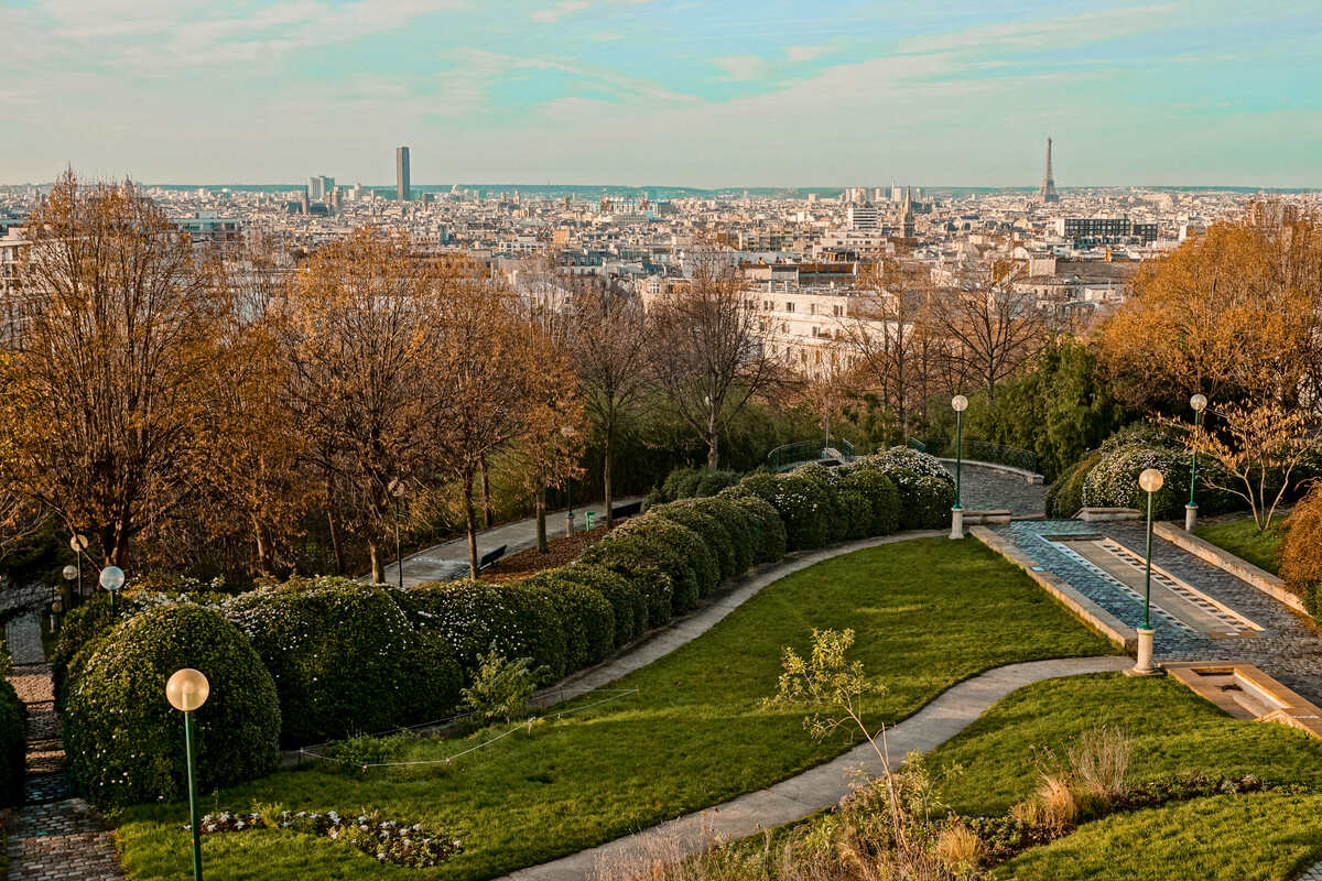 Parc de Belleville Paris