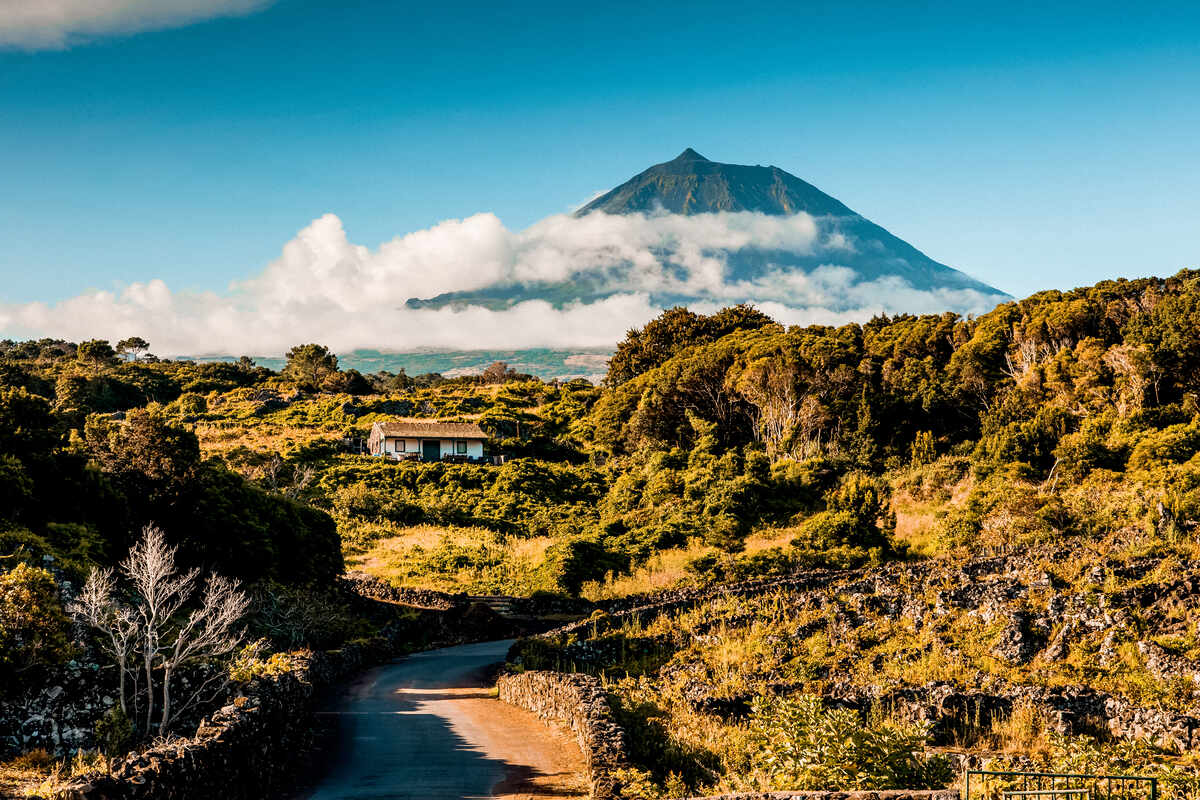 mount Pico in Azores