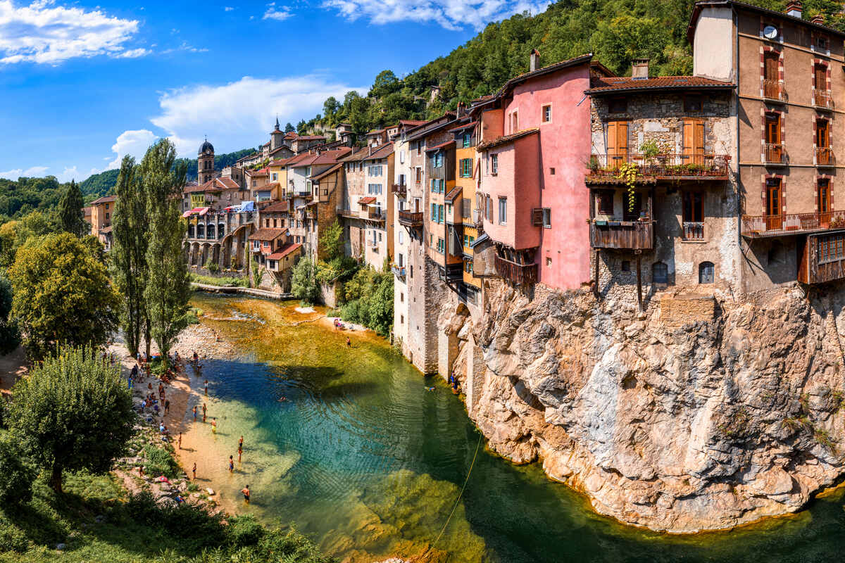 Pont-en-Royans in France