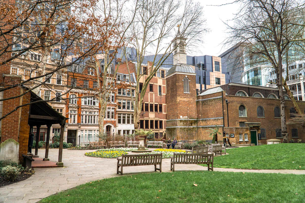 Postman's Park memorial garden in London