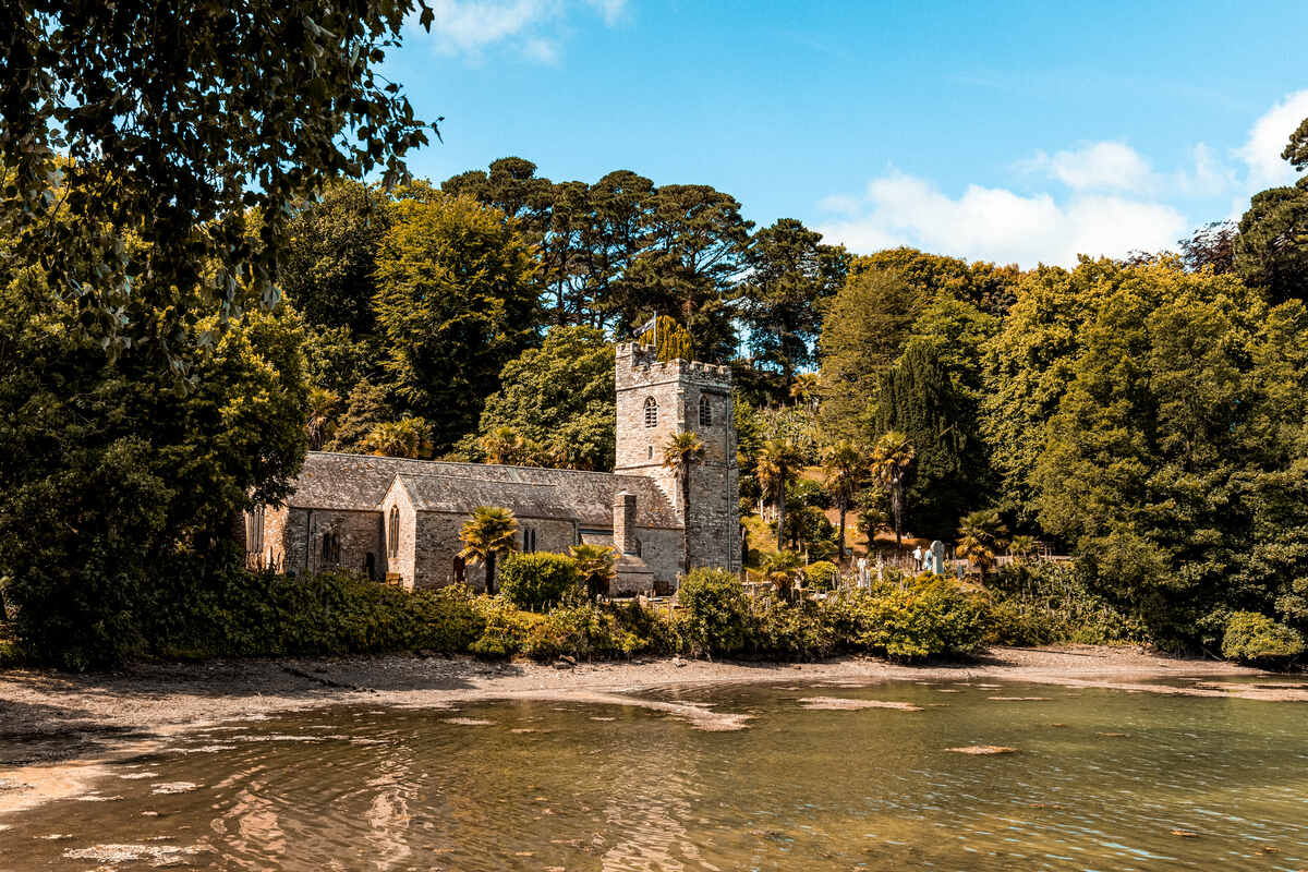 st just in roseland church Cornwall