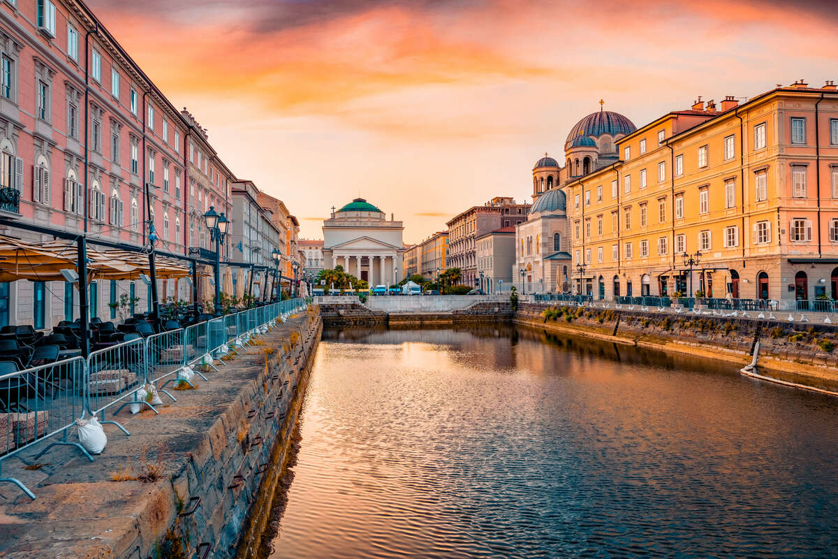 Trieste in Italy