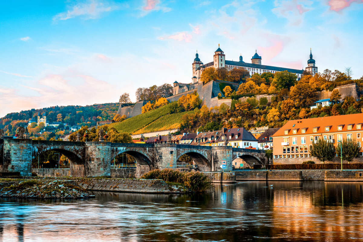 Wurzburg Romantic Road in Germany