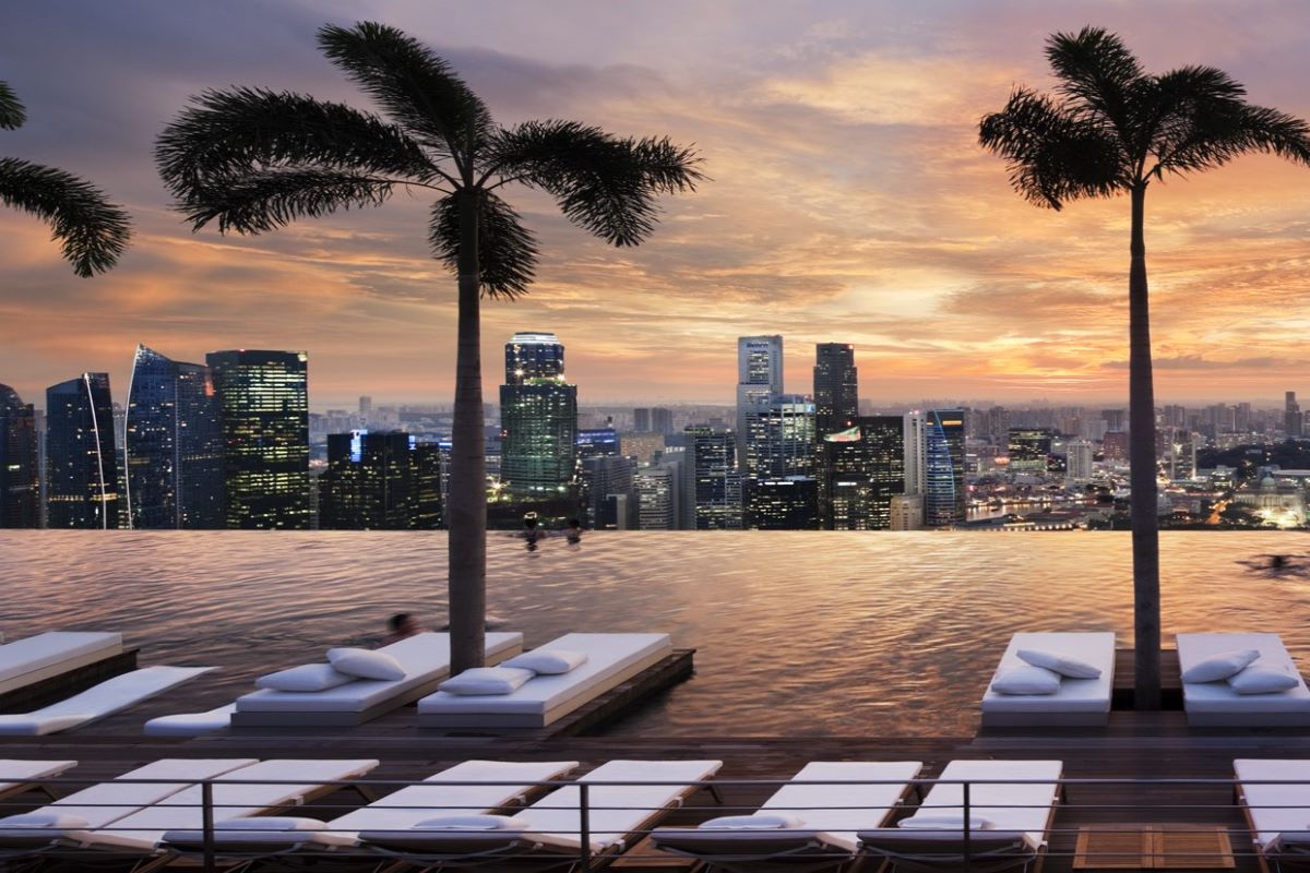 Marina Bay Sands Hotel Pool