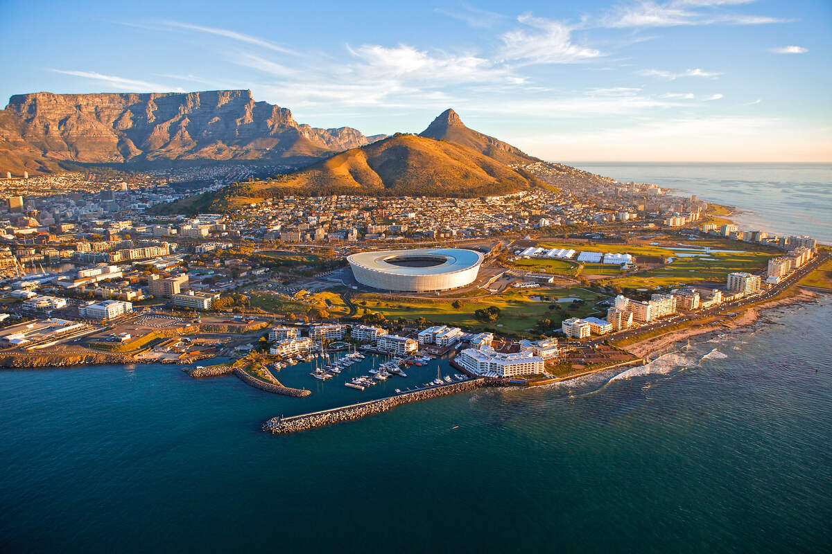 Cape Town in South Africa