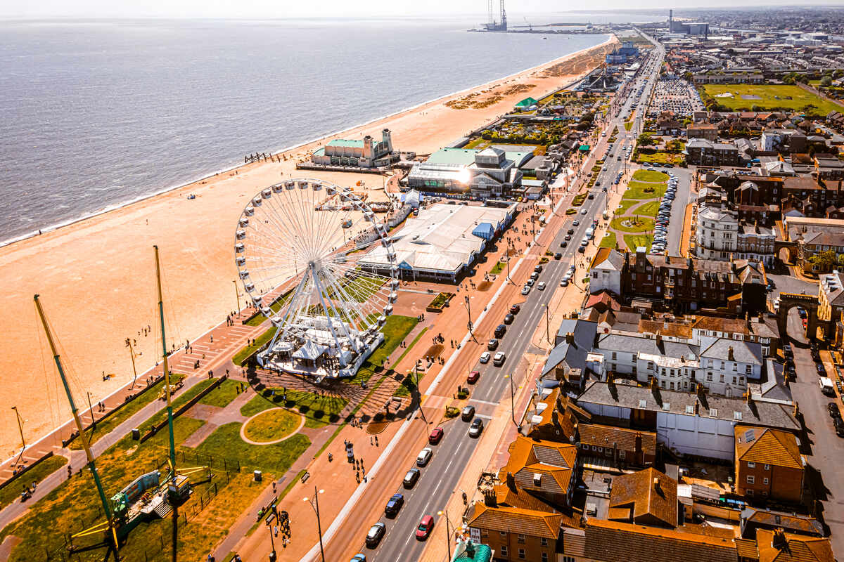 Great Yarmouth seaside in Norfolk