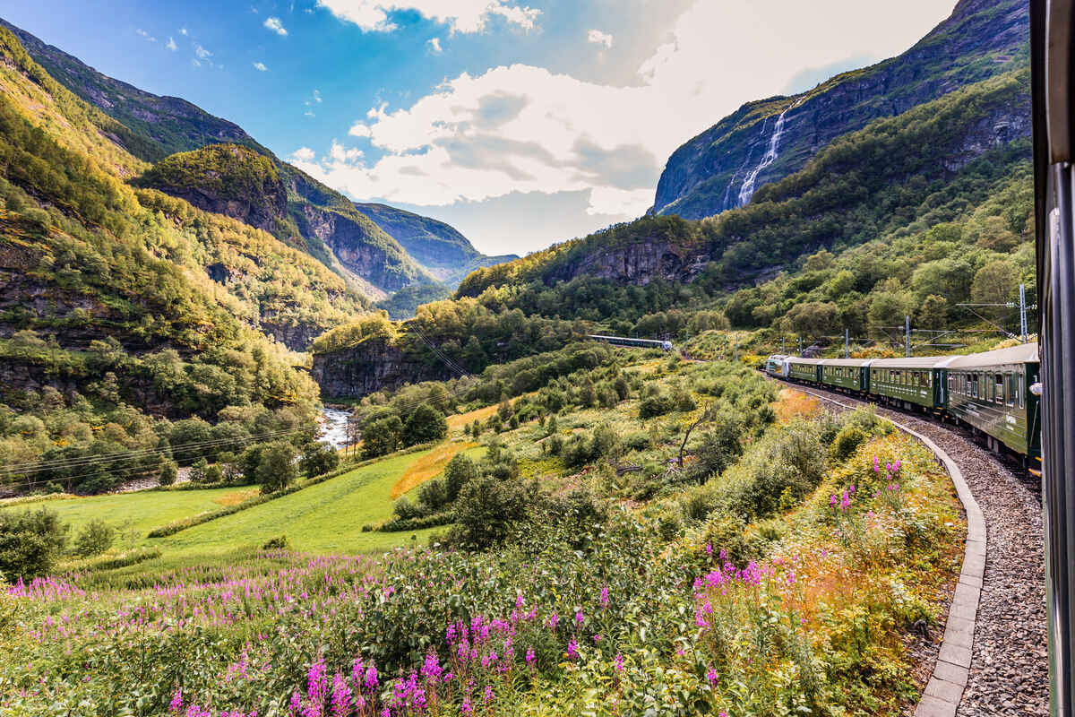 The Flåm Railway, Norway